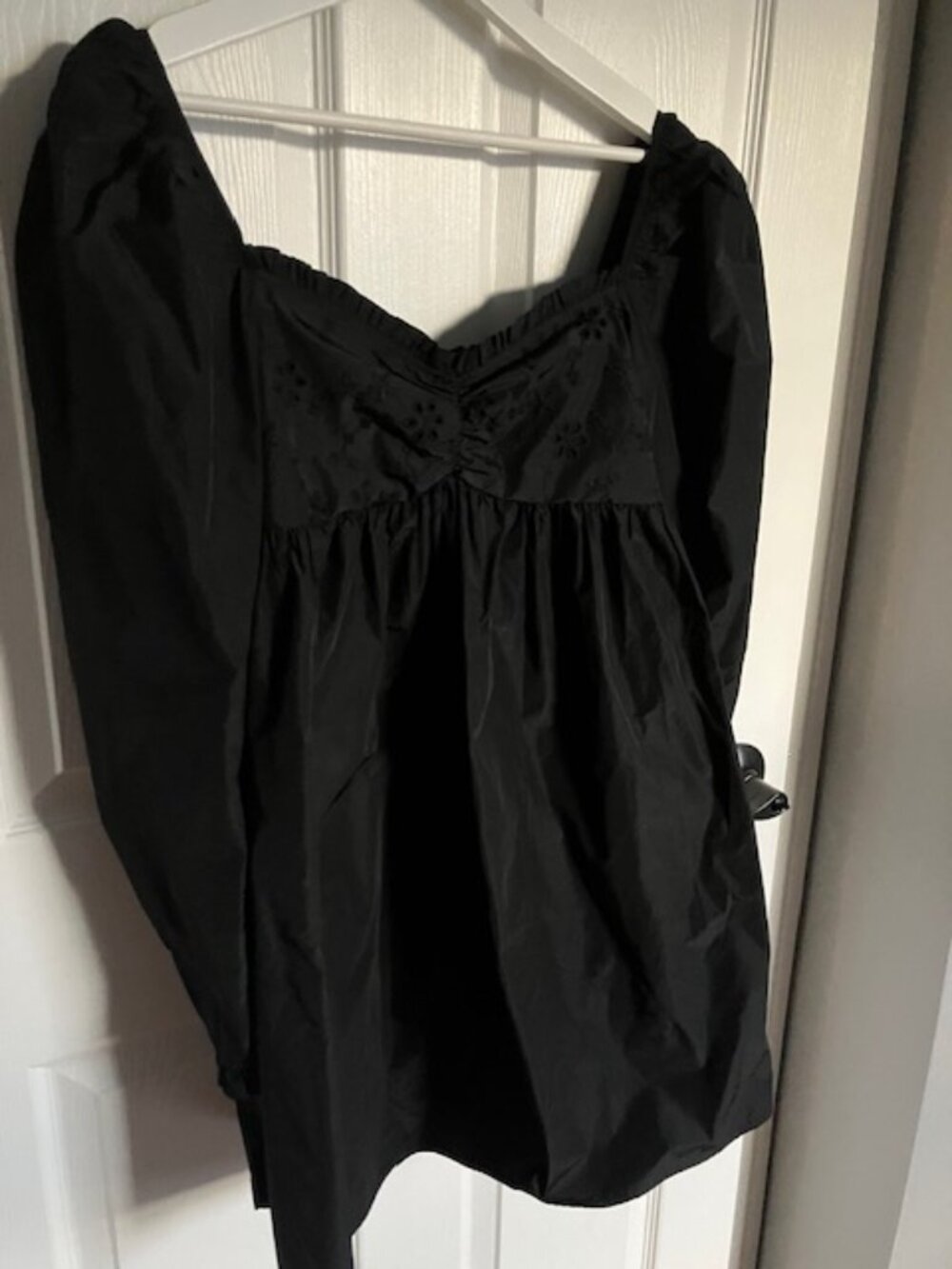 ZARA Long-Sleeve Babydoll Dress — S M A L L